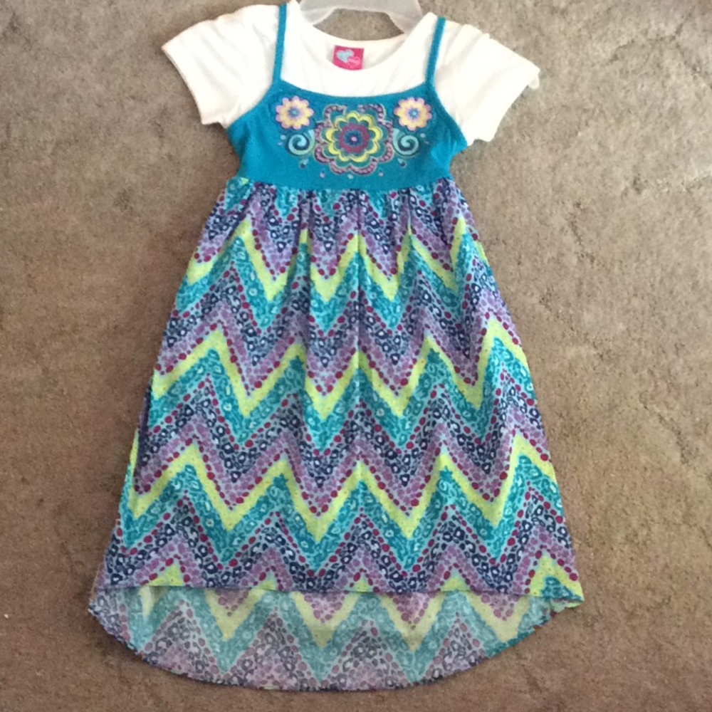 Girls colorful dress